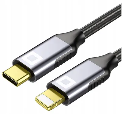 Obrázok produktu pre Nabíjačka Co2 USB-C Lightning kábel Rýchle nabíjanie pre iPhone 12, 13, 14 1M