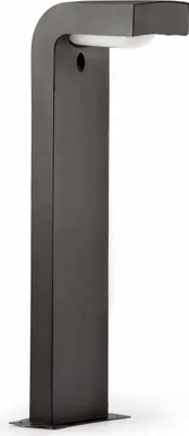 Produktbild von Faro 74411, Außensockel-/Pfostenbeleuchtung, Dunkles Grau, Aluminium, IP44, I, E27