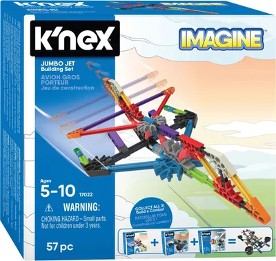 Immagine prodotto di Knex Building imposta il Jumbo Jet