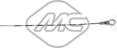 Produktbild von Metalcaucho 04739 Ölmessstab Ölpeilstab Ölstab passend für PEUGEOT 206 Schrägheck (2A/C) 206 CC (2D) 307 CC (3B) für CITROËN BERLINGO (B9)