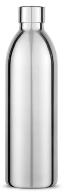 Produktbild von Edelstahl Trinkflasche für stille & sprudelnde Getränke, 1L