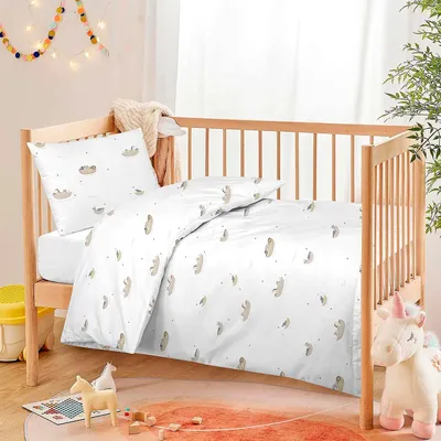 Produktbild von Babybettwäsche Svilanit Swan Dreams