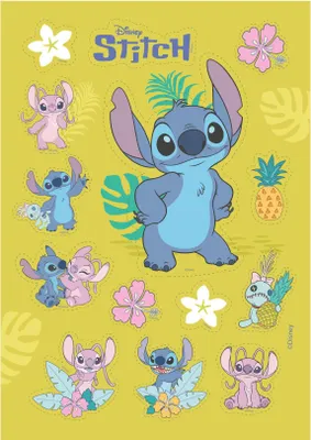 Produktbild von dekora - Stitch Ausschneidbare Oblate - Dekoration Für Torten, Cupcakes Und Mehr