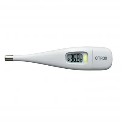 Produktbild von Omron Eco Temp Intelli IT, Kontakt-Thermometer, Weiß, Unterarm, °C, °F, Körpertemperatur, 32 - 42 °C