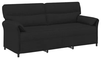 Immagine prodotto di vidaXL Divano a 3 posti Nero 198 x 83 x 95 cm in tessuto