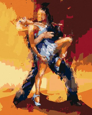 Produktbild von Zuty - Malen nach Zahlen - RUMBA, 40x50 cm, mit Keilrahmen (bereits gespannt)