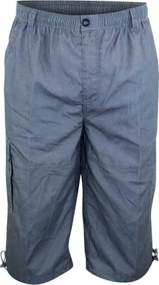 Produktbild von Übergrößen Leichte Cargo-Caprihose D555 Dunkelgrau 7XL