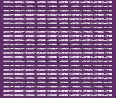 Produktbild von Selbstklebende Zahlenaufkleber, 3 mm, lila, matt