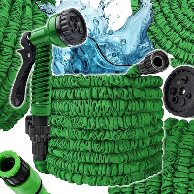 Produktbild von Záhradná Hadica 30 M Pružný Zavlažovač + Pištoľ + Spojka