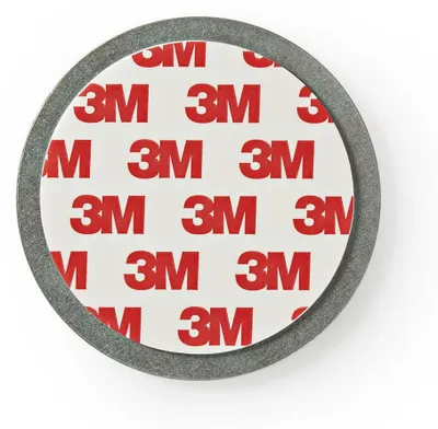 Produktbild von Nedis Detektor-Halterung - Durchmesser: 70 mm - Magnetisch - Doppelseitiges Klebeband - Silber
