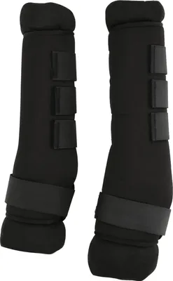 Immagine prodotto di Horse Guard Ghette da scuderia e da trasporto per cavalli, set da 4, nero - L