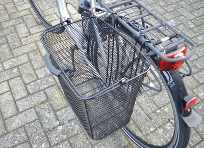 Produktbild von Seiten Fahrradkorb für Gepäckträger