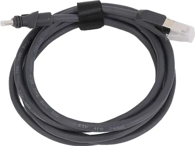 Obrázek produktu pro Náhradní satelitní kabel pro ploché vysoce výkonné antény, délka 25 m, přenosová rychlost 1200 Mbit/s, 26 AWG RJ45 prodlužovací kabel pro satelitní anténu