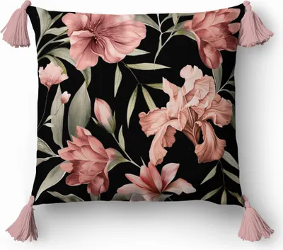 Produktbild von Dekorativer Kissenbezug 45x45 Floral