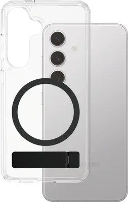 Produktbild von CARE Feature Case Clear w. Kickstand & QI Galaxy S25 Plus