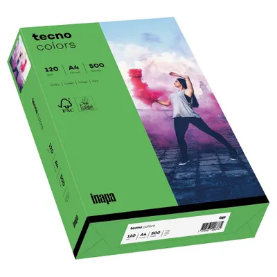 Image de Tecno Colours Intensivgruen Papier A4