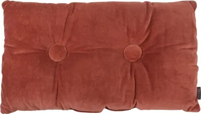 Produktbild von Kissen - Rot - 30 x 50 cm - Samtoptik
