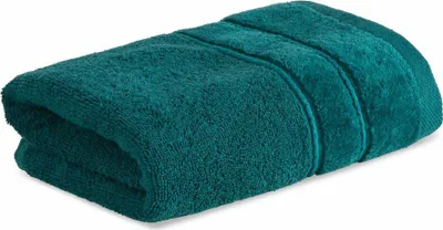 Image de Serviette Eurofirany coton Serviette de bain turquoise 50x90 cm Serviette d'hôtel