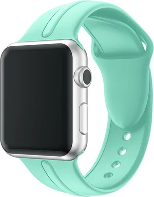 Immagine prodotto di Bracciale sportivo per Apple Watch 41/40/38 mm cinturino in silicone Serie 10/9/8/7/6 Bianco
