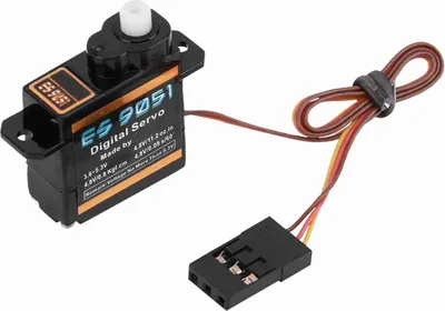 Zdjęcie produktu dla EMAX ES9051 4.1g Cyfrowe mikroserwo z plastikową przekładnią i momentem obrotowym 0.8kg do samolotów 3D F3P RC