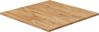 Obrázok produktu pre Štvorcová stolová doska bledohnedá 80x80x1,5cm lakovaný dub
