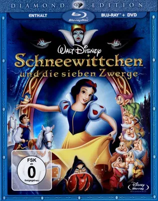 Produktbild von Schneewittchen und die 7 Zwerge - Diamond Edition  [2 BRs] (+ DVD)