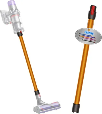 Produktbild von Verlängerungsrohr für Dyson V15 V11 V10 V8 V7 Staubsauger, Rohr für Dyson Ersatz Teleskoprohr Schnellspanner Verlängerungsstange, Staubsaugerrohr Zubehör 73cm（Orange）