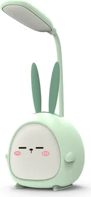 Produktbild von LED-Schreibtischlampe, kabellos, Schreibtischlampe, Kinder-Schreibtischlampe, wiederaufladbar über USB, Geschenk für Kinder, Freunde, Grün