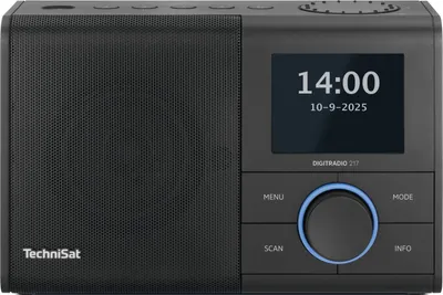 Produktbild von TechniSat DIGITRADIO 217 – tragbares DAB+ Radio (UKW, Bluetooth, Weckzeiten)