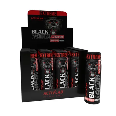 Obrázek produktu pro 12 x Black Panther EXTREME Pre-workout Shot Activlab