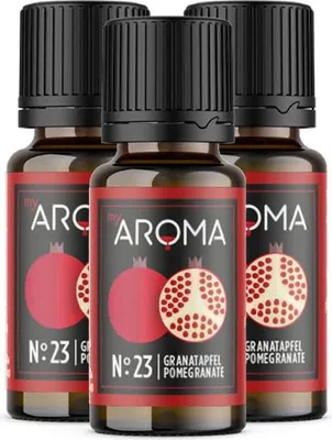Produktbild von myAROMA Flavour Drops – Garantapfel 3x10ml, Zuckerfreie & Kalorienfreie Geschmacksdrops, Vegan und Natürlich