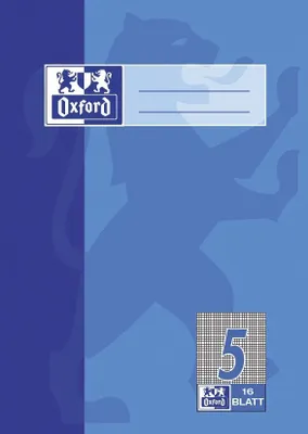 Obrázok produktu pre Oxford 100050368 A5 zošit / 16 listov pravítko veľkosť 5