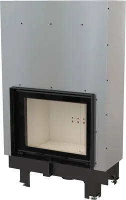 Produktbild von Wasserführender Kamineinsatz KRATKI MBM 12 kW Ø 180 mit Schiebetür