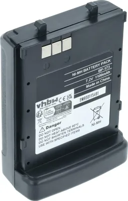 Produktbild von vhbw Akku Ersatz für Icom BP-173, BP-180H, BP-180 für Funkgerät, Walkie Talkie (1100 mAh, 7,2 V, NiMH)