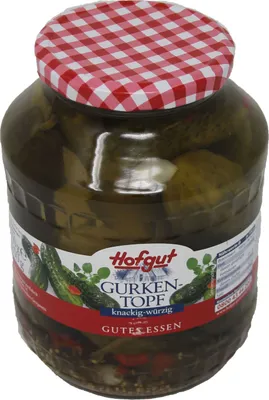 Immagine prodotto di Vasetto di cetriolini in salamoia con erbe fresche 1700ml