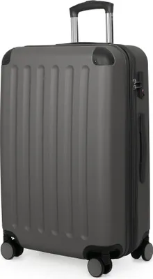 Image de HAUPTSTADTKOFFER Spree - Valise à roulettes 65 cm avec extension, valise rigide, valise enregistrée 20 kg  4 roulettes, valise rigide TSA, 74 L, graphite