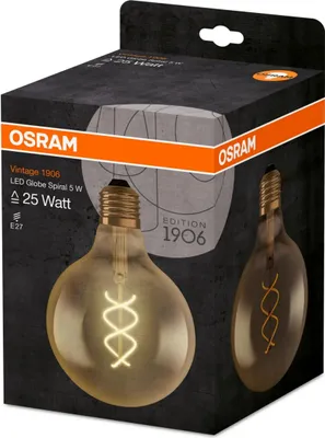 Obrázek produktu pro Osram Vintage 1906, 5 W, 25 W, E27, 250 lm, 15000 h, Teplá bílá