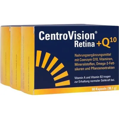 Imagen del producto de Centrovision Retina+Q10, cápsulas, 180 unidades