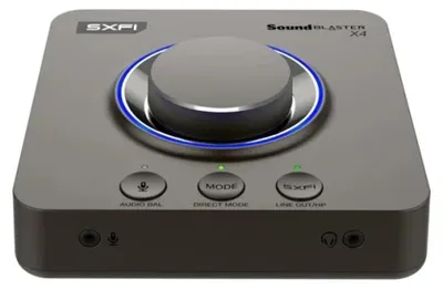 Obrázok produktu pre Creative Labs Sound Blaster X4, 7.1 kanály/kanálov, 24 bit, 114 dB, USB