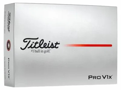 Produktbild von Titleist Pro V1X Weiße Golfbälle