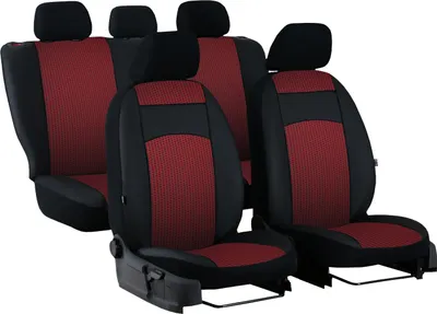Produktbild von Sitzbezüge Auto Universal Schonbezug Autositzbezüge für Opel Agila A Rot Set