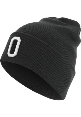 Produktbild von MSTRDS Beanie Letter Cuff Knit Beanie Black