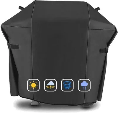 Image de Housse robuste de 122 cm pour barbecue à gaz, imperméable, pour barbecue à 2 brûleurs