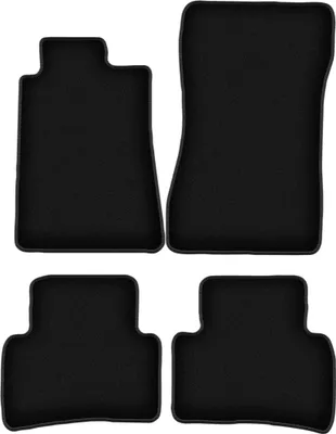 Immagine prodotto di Tappetini in velluto per Mercedes C W202 (1993-2000, station wagon, berlina) neri, set 4 pz, con fissaggi