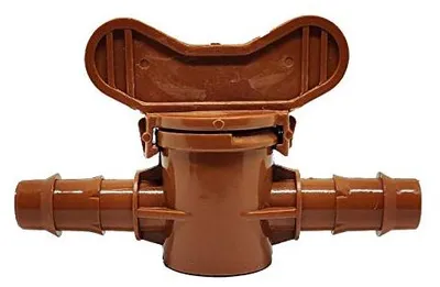 Druppeleinsatz braun 16 mm 10 Stück für Tropfbewässerung
