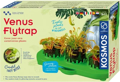 Image de KOSMOS Plantes carnivores / Venus Flytrap, Boîte d'expérimentation, Enfants, Multilingue, 616977