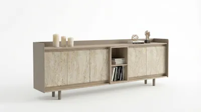 Obrázek produktu pro Designová komoda, skříňka, moderní nábytek do obývacího pokoje, provedení, úložný prostor