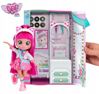 Produktbild von Cry Babies BFF Daisy Modepuppe mit 9+ Überraschungen