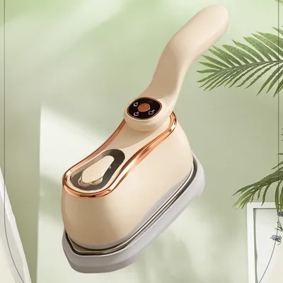 Produktbild von Dampfbügelstation Bügeleisen Kleines Handbügeleisen Bügelgerät Haushaltsbügelgerät Beige /SCYD/
