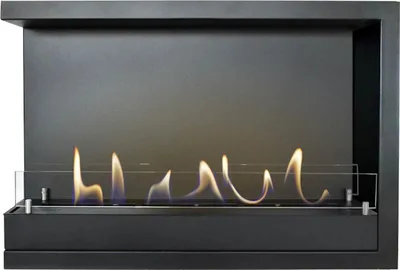 Immagine prodotto di Caminetto a etanolo Xaralyn - caminetto angolare da incasso XL - riscaldamento 3,5 kW - facile installazione - fuoco aperto sicuro - bruciatore a etanolo in Vetroceramica